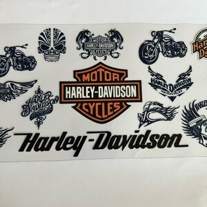 Harley-Davidson Cup Decal 219